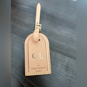 Authentic Louis Vuitton Luggage Tag/Bag Cham